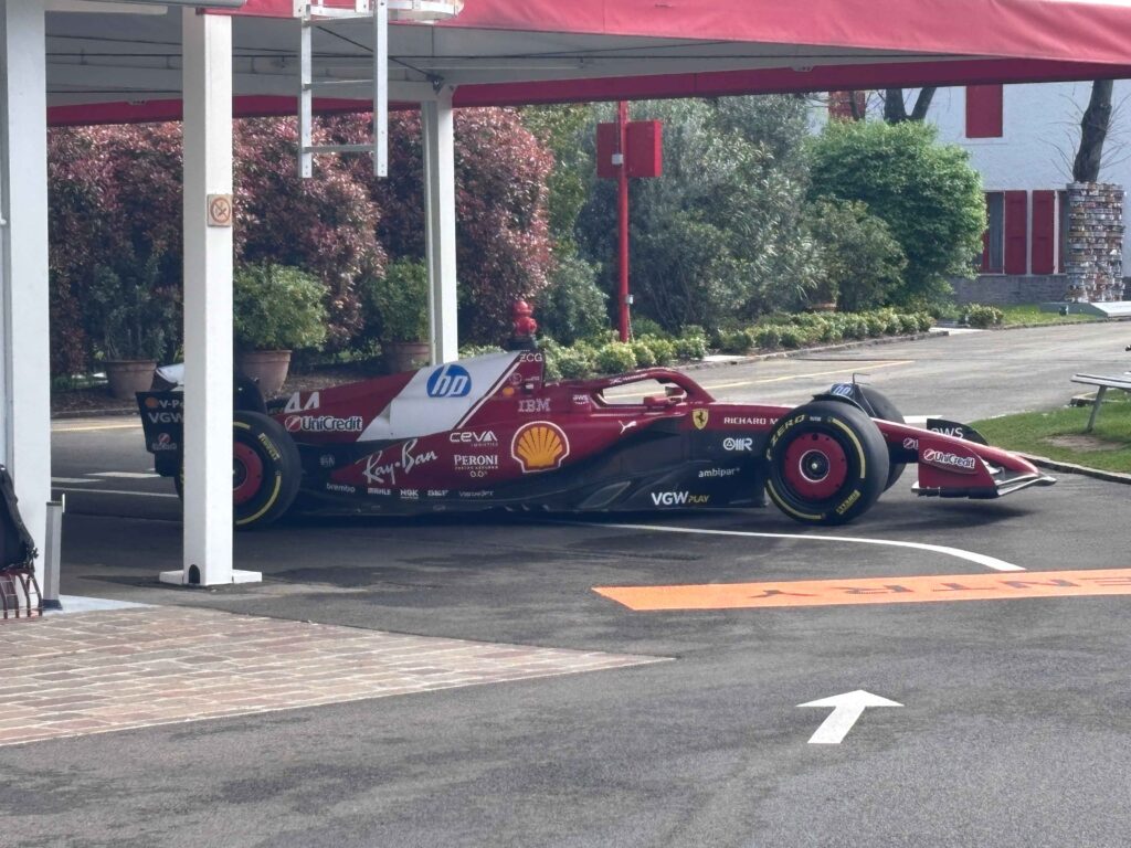 Ferrari F1 car 2025